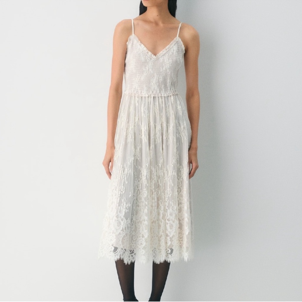 Wilfred Tuberose Lace dress